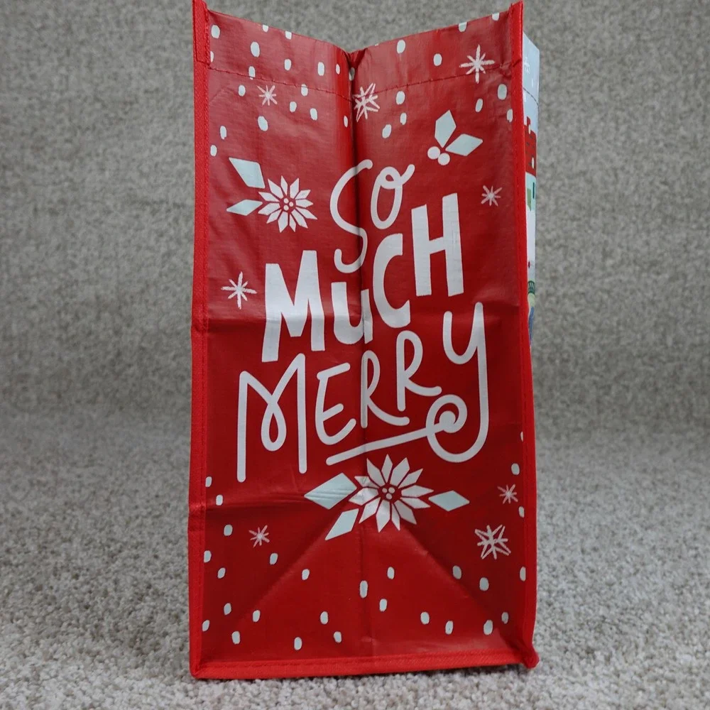 Hallmark Keepsake Reusable Shopping Bag Christmas Winter Village So Much Merry